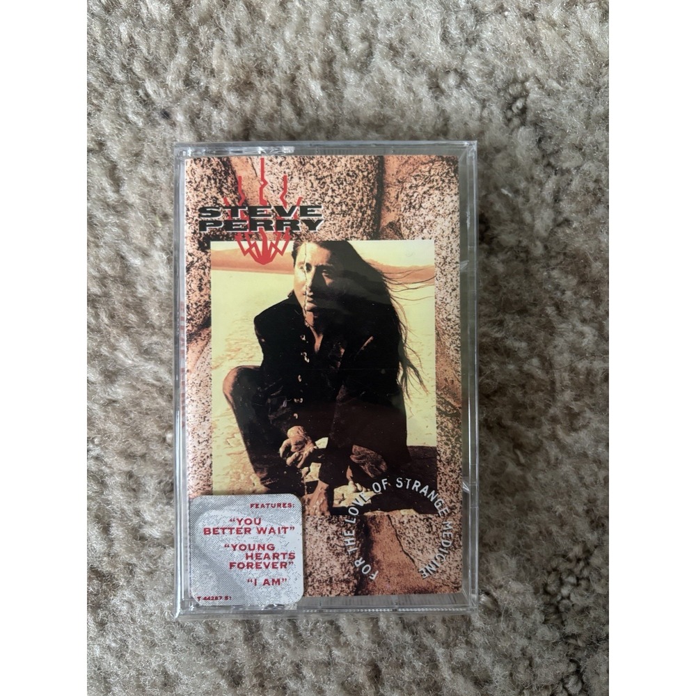 Steve Perry For The Love Of Strange Medicine Cassette Tape NEW SEALED Journey